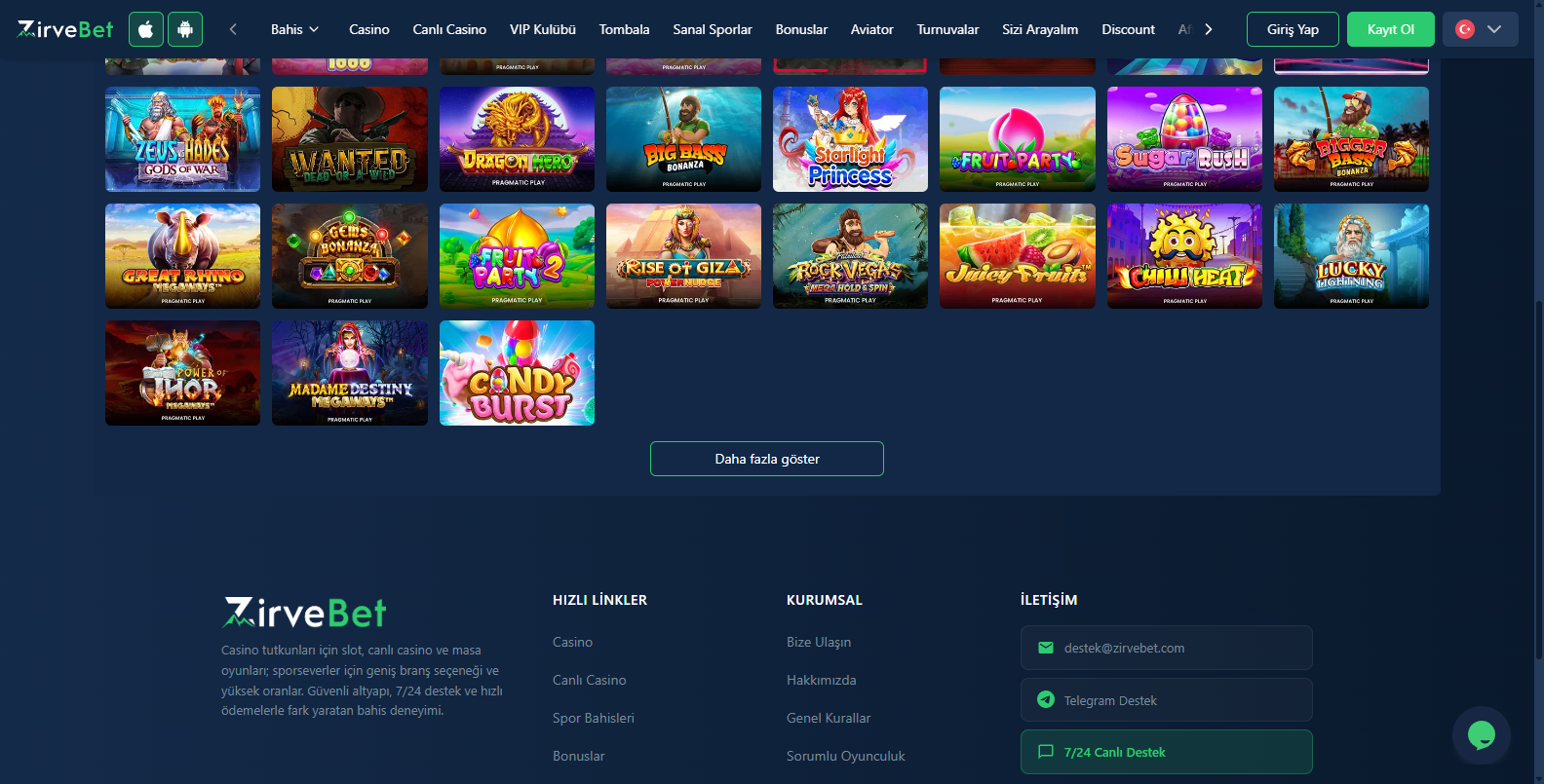 Zirvebet E-Spor